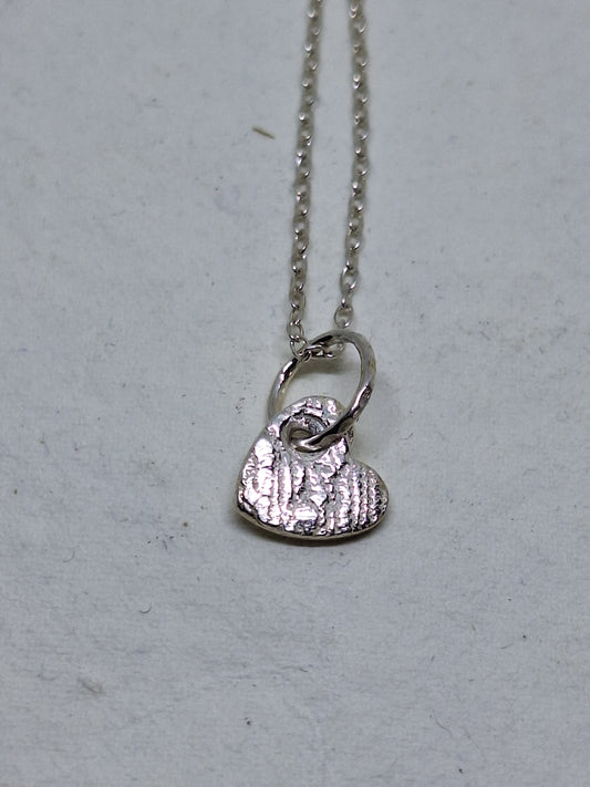 Heart charm pendant