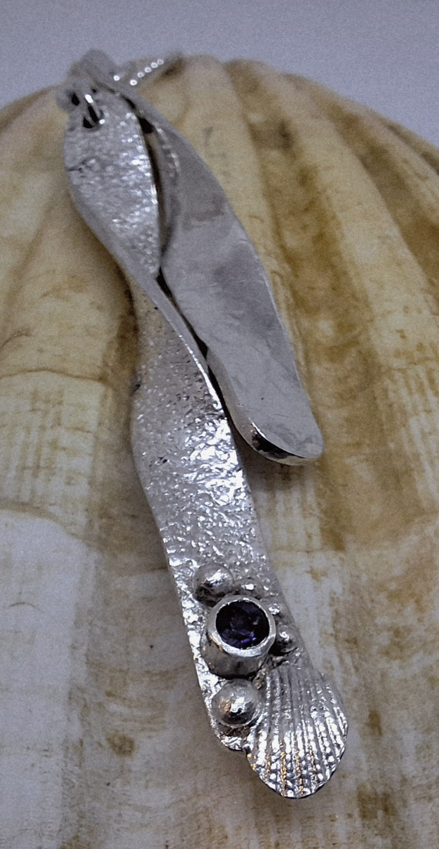 Sea kelp double pendant