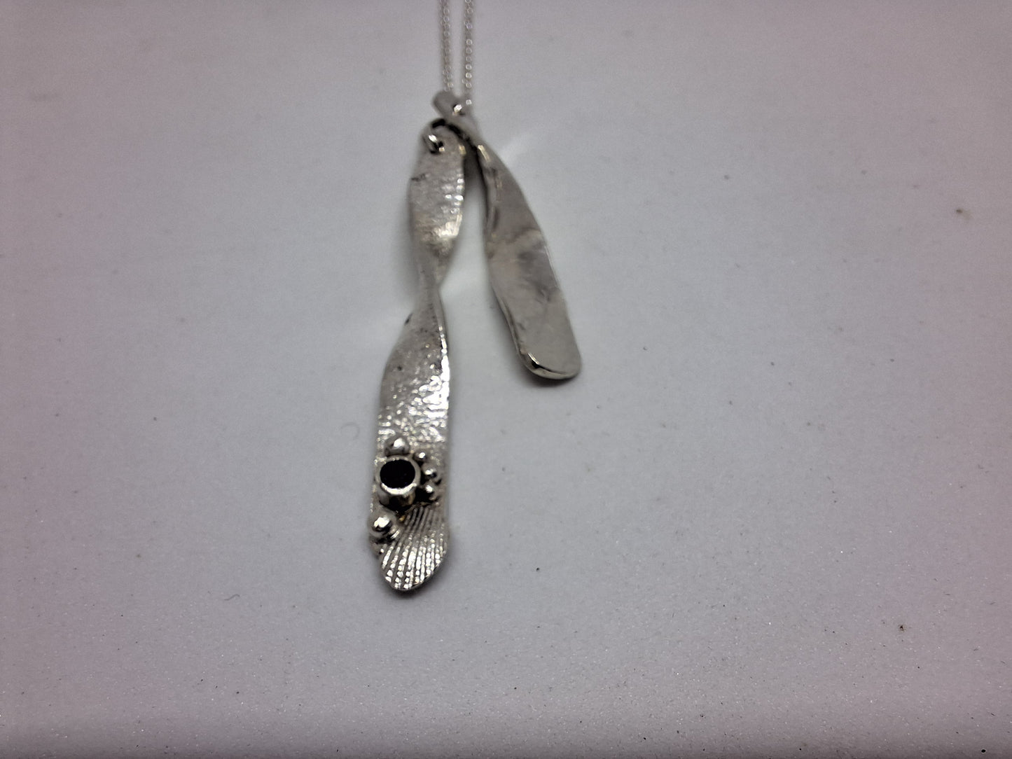 Sea kelp double pendant