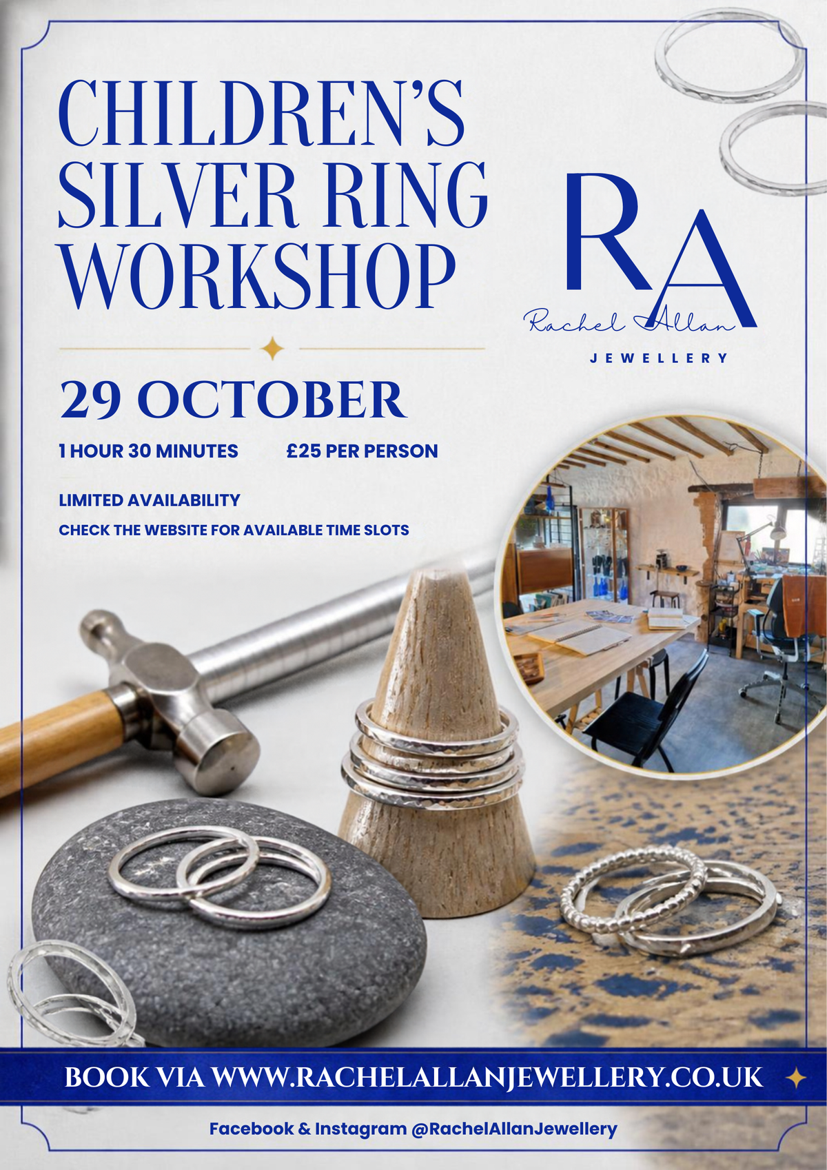 Kids Silver Ring workshop